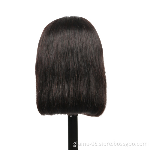 Wholesale Short Curly Hair Wig Human Hair Bob Pixie Cut Front Lace Wig With Baby Hair Virgin Brazilian Bob Curly Lace Front Wigs